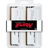 Kingston FURY FURY 64 Go DDR5-6000 (2x 32 Go) Dual-Kit , Mémoire vive Blanc, KF560C30BWEK2-64, Beast, EXPO, XMP 3.0