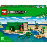 LEGO Minecraft - La maison de la plage de la tortue, Jouets de construction 21254