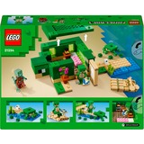 LEGO Minecraft - La maison de la plage de la tortue, Jouets de construction 21254