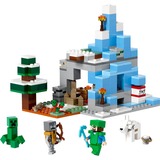 LEGO Minecraft - Le sommet des icebergs, Jouets de construction 