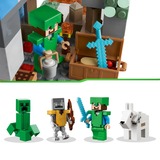 LEGO Minecraft - Le sommet des icebergs, Jouets de construction 