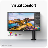 LG Ergo IPS Monitor avec USB Type-C 31.5" 4K UHD  Noir, 2x HDMI, 1x DisplayPort