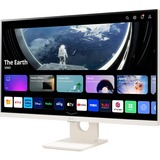 LG SmartView 27SR50F-W 27" Moniteur  Blanc, 2x HDMI, 2x USB-A, Wi-Fi 5, BT