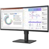 LG UltraWide 34BQ77QC-B 34" Moniteur incurvé  Noir, 2x HDMI, 1x DP, USB-A, USB-C, HDR10, LAN, webcam, microphone