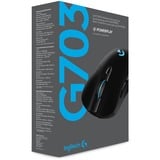 Logitech G703 HERO, Souris gaming Noir, 100 – 16.000 dpi, LED RGB