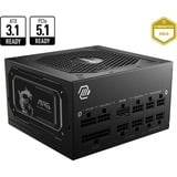 MSI MAG A750GL PCIE5 II, 750W alimentation  Noir, 3x PCIe, 1x 12VHPWR, Gestion des câbles