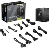 MSI MAG A750GL PCIE5 II alimentation  modulaire 750 watt Noir, 1x 12V-2x6, 3x PCIe