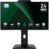 MSI PRO MP242PMG 23.8" Moniteur  Noir, HDMI, DisplayPort, VGA, 2x USB-A, USB-B, 120 Hz