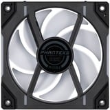 Phanteks D30-120 PWM Regular, Ventilateur de boîtier Noir, 1 pièce, connecteur de ventilateur PWM à 4 broches