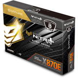 SAPPHIRE NITRO+ X870EA WIFI7 Phantom Link carte mère socket AM5 Noir/Argent