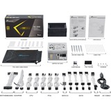 Seasonic VERTEX GX-1200 White Edition, alimentation  modulaire 1200 watt Blanc, 3x PCIe, 1x 12VHPWR, 3x PCIe, gestion des câbles