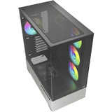 Sharkoon  boîtier midi tower Noir | 2x USB-A | 1x USB-C | RGB | Verre Trempé