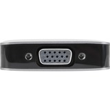 Targus USB-C DP Alt Mode Single Video 4K HDMI/VGA, Station d'accueil Gris, + 100W Power Delivery