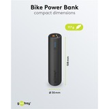 goobay Powerbank 5.0 Noir, 5 000 mAh, Power Delivery, Charge rapide