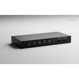 i-tec USB-C KVM Dock PRO, Station d'accueil Noir