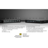 i-tec USB-C KVM Dock PRO, Station d'accueil Noir