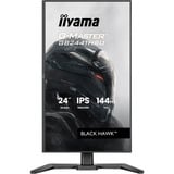 iiyama G-Master Black Hawk GB2441HSU-B1 23.8" Moniteur gaming Noir, 1x DisplayPort, 1x HDMI, 2x USB-A, 144 Hz
