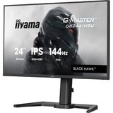 iiyama G-Master Black Hawk GB2441HSU-B1 23.8" Moniteur gaming  Noir, 144 Hz, HDMI, DisplayPort, USB, audio, AMD Free-Sync