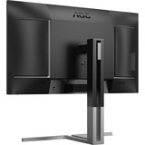 AOC U27U3CV 27" 4K Ultra HD Moniteur Noir/argent, 1x DisplayPort, 2x HDMI, 2x USB-C, 4x USB-A, 1x RJ-45