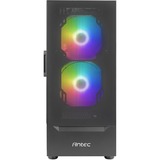 Antec NX410 boîtier midi tower Noir | 3x USB-A | RGB | Window