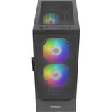 Antec NX410 boîtier midi tower Noir | 3x USB-A | RGB | Window