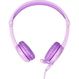 Buddyphones Galaxy casque on-ear Violet clair