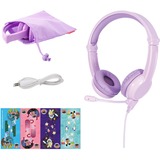 Buddyphones Galaxy casque on-ear Violet clair