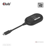 Club 3D Adaptateur émetteur-récepteur sans fil USB-C vers HDMI Noir