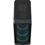 Fractal Design Meshify 3 RGB TG Light Tint boîtier midi tower Noir | 2x USB-A | 1x USB-C | RGB | Verre Trempé