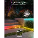 Govee RGBIC Outdoor Neon Rope Light (10 m), Éclairage d'ambiance 2,4 GHz wifi + Bluetooth