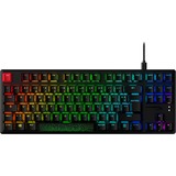 HyperX Alloy Origins Core, clavier gaming Noir, Layout FR, HyperX Red, TKL, PBT, leds RGB