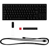 HyperX Alloy Origins Core, clavier gaming Noir, Layout FR, HyperX Red, TKL, PBT, leds RGB