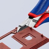 KNIPEX Coupeur d'électronique 7722115, Tenailles de cran 