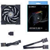 Lian Li UNI FAN TL 120 Black Single Pack, Ventilateur de boîtier Noir