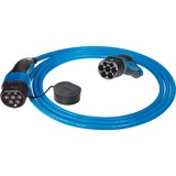 Mennekes Mode 3, Typ 2, 32A, 3PH câble de charge Bleu/Noir, 7,5 mètres