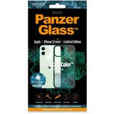 PanzerGlass ClearCaseColor iPhone 12 mini, Housse smartphone Transparent/vert foncé