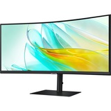 SAMSUNG ViewFinity LS34C652UAUXEN 34" Moniteur UltraWide incurvé  Noir, HDMI, DisplayPort, Sound, RJ-45, USB-C