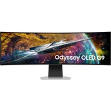 Samsung Odyssey OLED G9 G95SC 49" Moniteur UltraWide gaming incurvé  Argent, HDMI, DisplayPort, USB-A, Wi-Fi, BT, 240 Hz