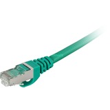 Sharkoon Câble réseau RJ-45 S/FTP Cat.7a Vert, 2 mètres, câble brut