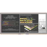 SteelSeries Apex Pro TKL Gen 3 (Cyber) RGB clavier gaming mécanique Néon jaune, Layout US (QWERTY), SteelSeries OmniPoint 3.0, 80% (TKL)