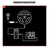 Thrustmaster T818 Black Edition, Bases de volant Noir