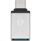 goobay Adaptateur USB-C / USB A OTG SuperSpeed Argent