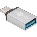 goobay Adaptateur USB-C / USB A OTG SuperSpeed Argent