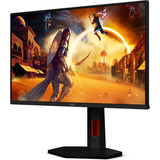 AOC 25G4KUR 24.5" Moniteur gaming Noir/rouge, 1x DisplayPort, 2x HDMI, 4x USB-A, 420 Hz, (OC)