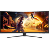 AOC CU34G4 34" Moniteur UltraWide gaming incurvé Noir/rouge, 1x DisplayPort, 2x HDMI, 180 Hz
