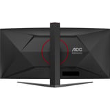 AOC CU34G4 34" Moniteur UltraWide gaming incurvé Noir/rouge, 1x DisplayPort, 2x HDMI, 180 Hz