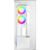 ARCTIC Xtender VG (White) boîtier midi tower Blanc | 2x USB-A | 1x USB-C | RGB | Verre Trempé
