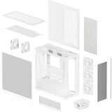 ARCTIC Xtender VG (White) boîtier midi tower Blanc | 2x USB-A | 1x USB-C | RGB | Verre Trempé
