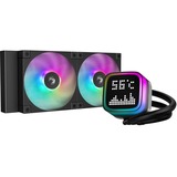 DeepCool LP240, Watercooling Noir, Connecteur de ventilateur PWM à 4 broches