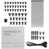 DeepCool MATREXX 55 Mesh V4 C boîtier midi tower Noir | 1x USB-A | 1x USB-C | RGB | Verre Trempé